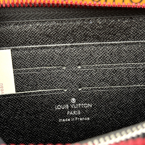 LVコピーウォレット素材ディテール